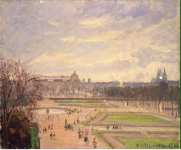 Pissarro Camille Tuileries Gardens  - Hermitage